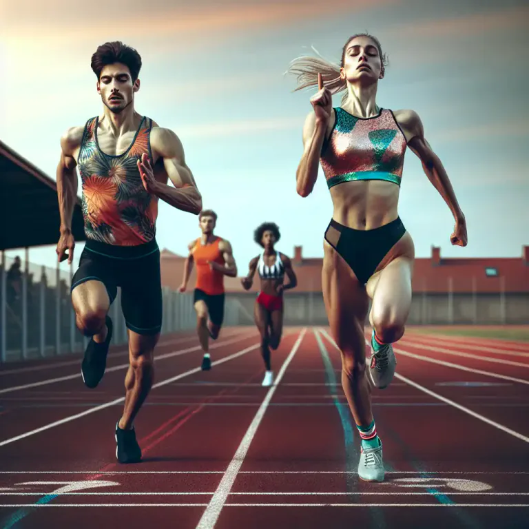 Visual representation of "lap" - In a race, when you go faster and pass someone who is in the same race.