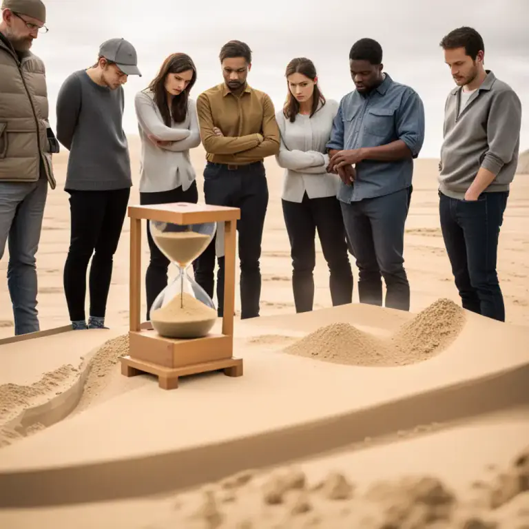 Visual representation of "at this/that rate" - If something continues in the same way.