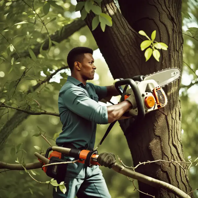 Visual representation of "limb" - To cut off the legs or arms of someone, or to cut off the branches of a tree