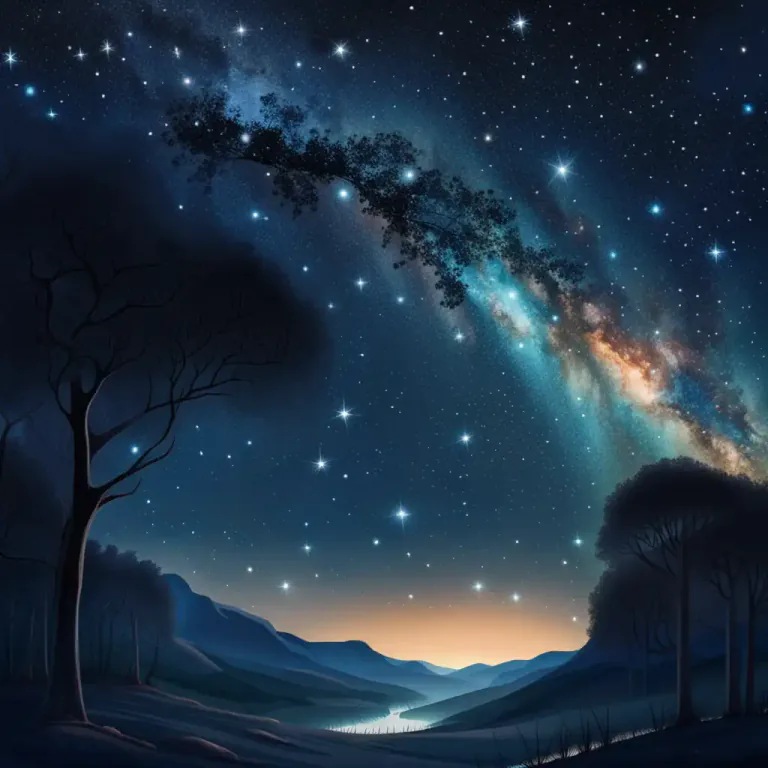 Visual representation of "ethereal" - Pertaining to the region of the upper air; heavenly