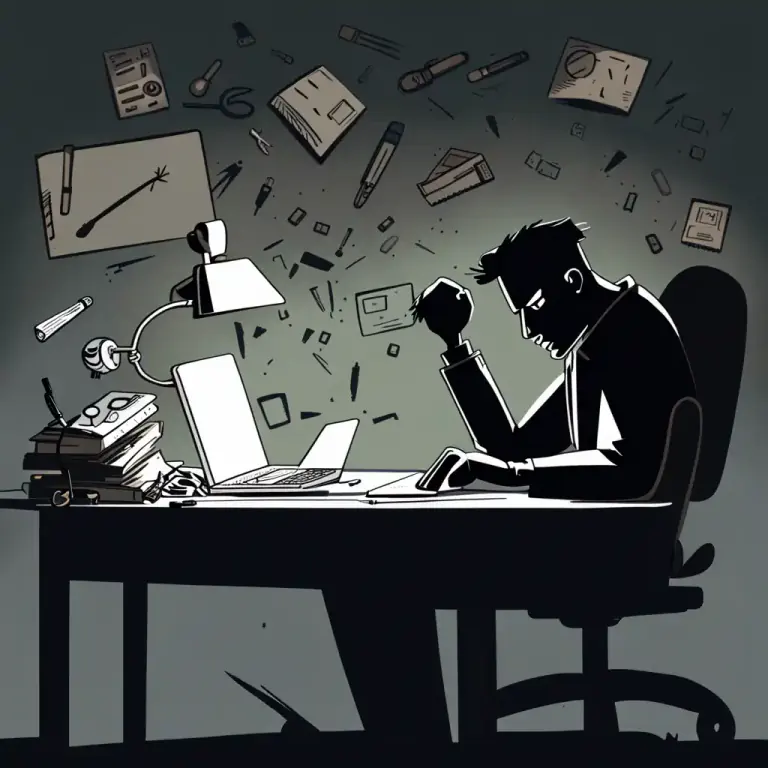 Visual representation of "irrelevant" - Not connected with or not affecting something.