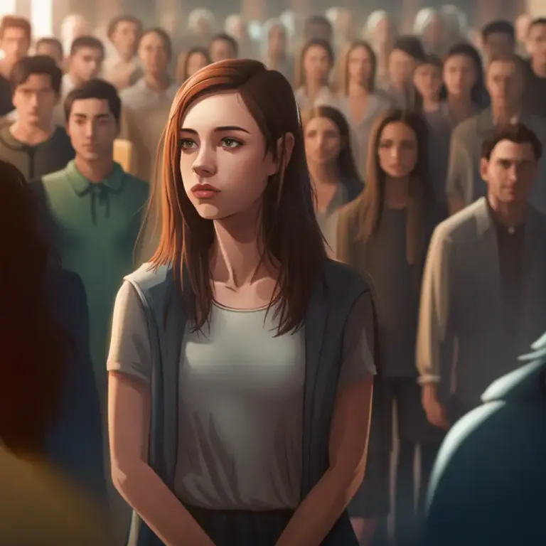 Visual representation of "disconnection" - Lack of contact or involvement with other people