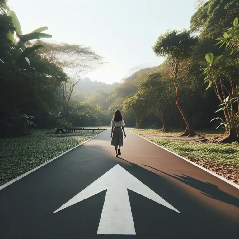 Visual representation of "let somebody go" - To stop pursuing or worrying about something or someone.