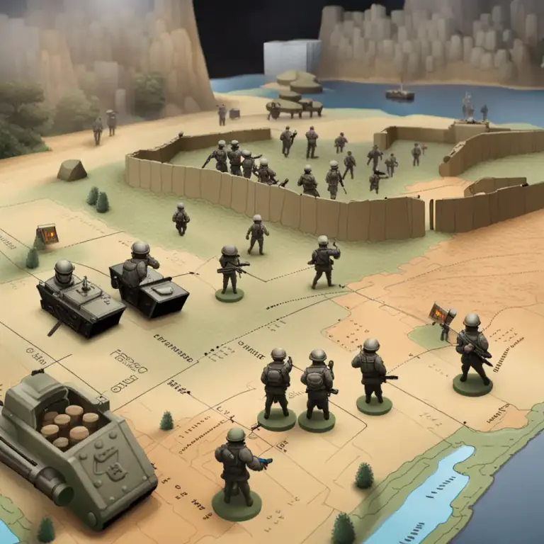 Visual representation of "campaign" - A military operation aimed at achieving a specific objective over a period of time.