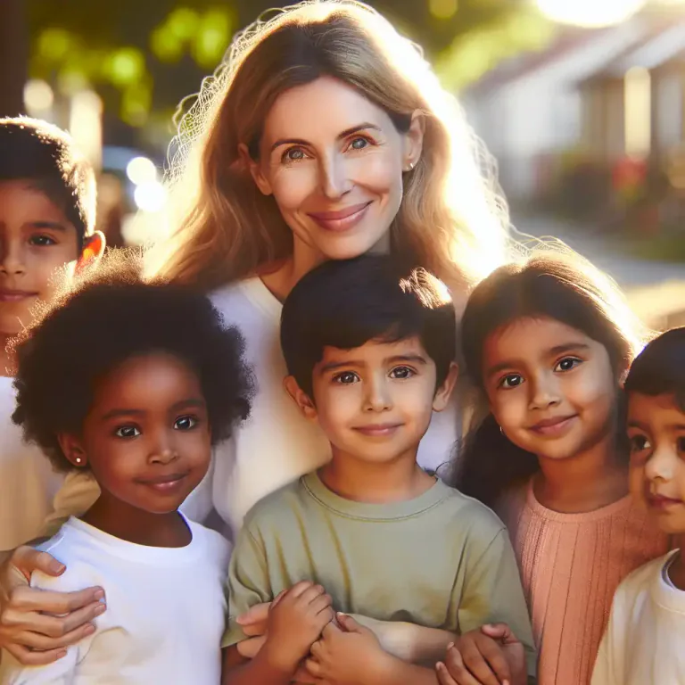 Visual representation of "motherhood" - The qualities or spirit associated with being a mother.