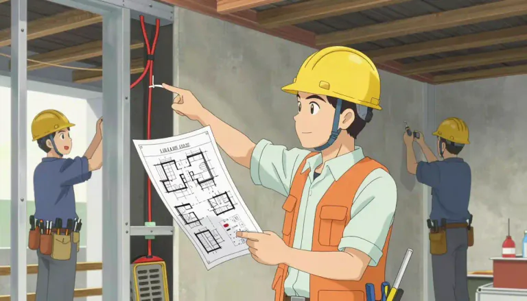 Visual representation of "subcontractor" - A person or company that does a part of the job that another person or company is responsible for.