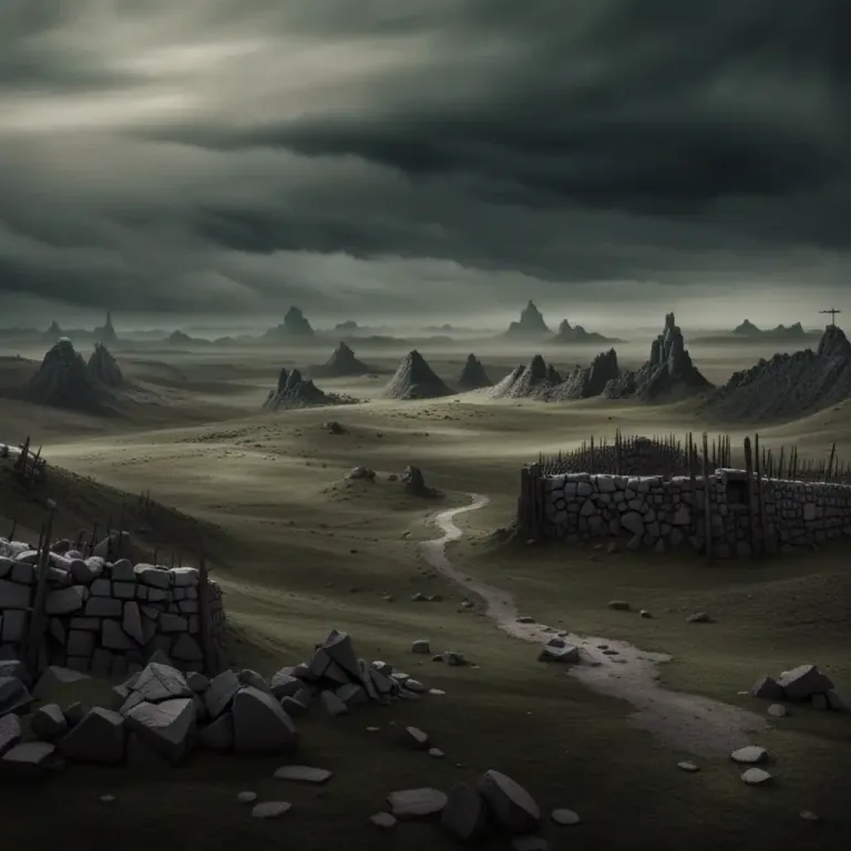 Visual representation of "dark" - Describing a period of time or situation characterized by tragedy or unhappiness