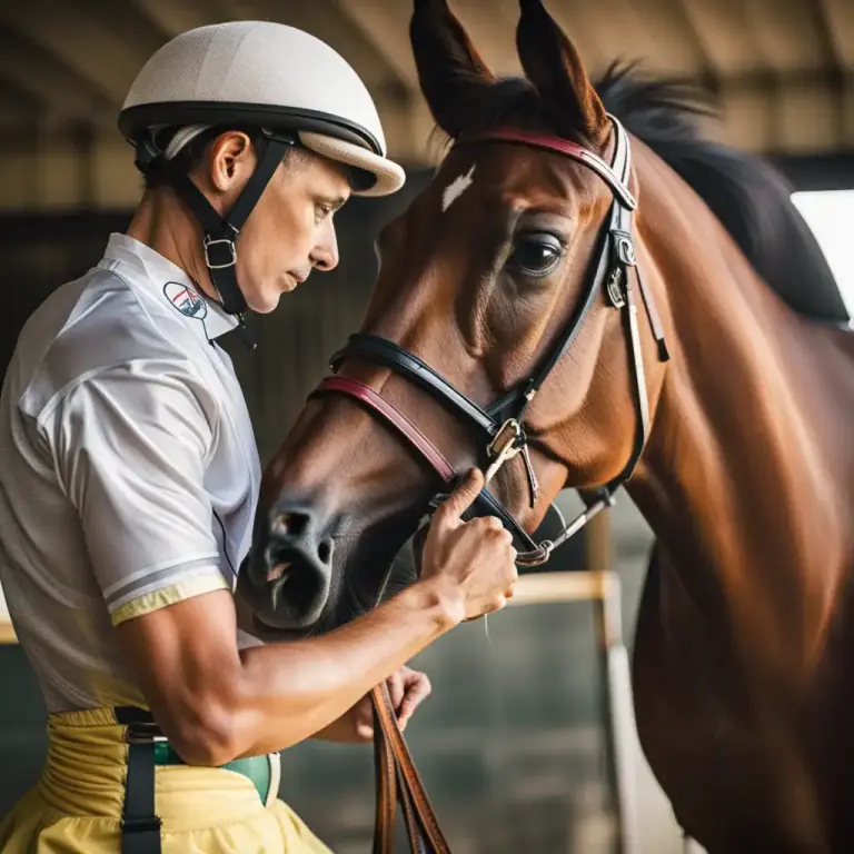 Visual representation of "brush down" - To pat or rub an animal, especially a horse, briskly to clean or stimulate the skin
