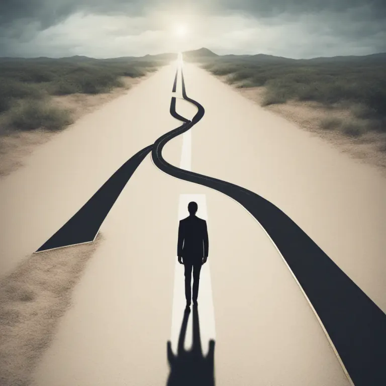 Visual representation of "go somebody’s way" - To develop in a way that is beneficial to someone or according to someone's plans