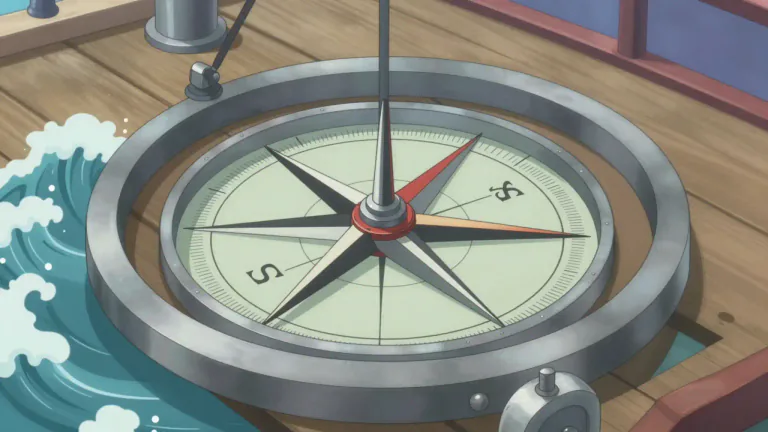 Visual representation of "gimbal" - A device that helps keep something steady while it is moving or rotating.