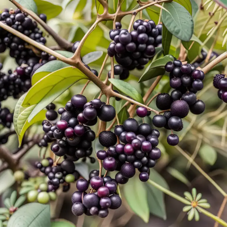 Visual representation of "blackberry" - The plant that produces blackberries.