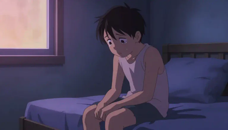Visual representation of "depressive" - Feeling very sad, often without any reason.
