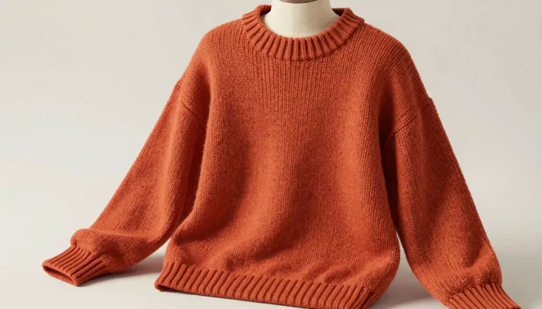 Visual representation of "jersey" - A knitted item of clothing made of wool or cotton