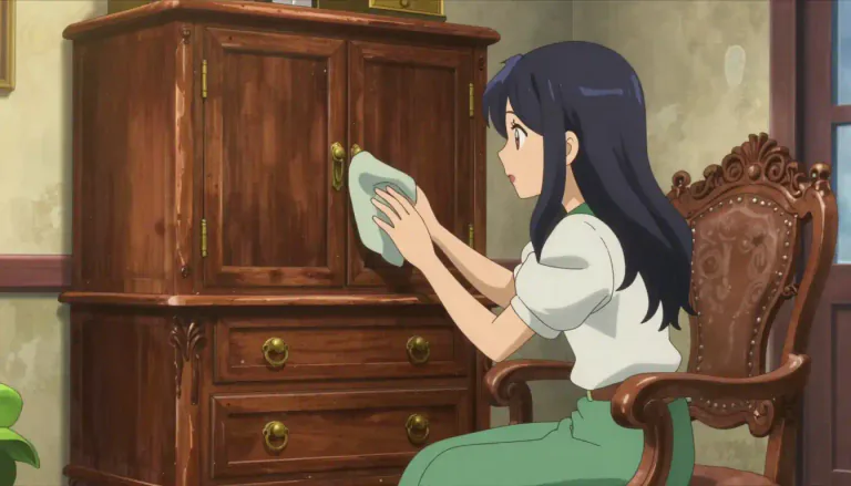 Visual representation of "antique" - an item from the past, which has a high value because of its age and quality