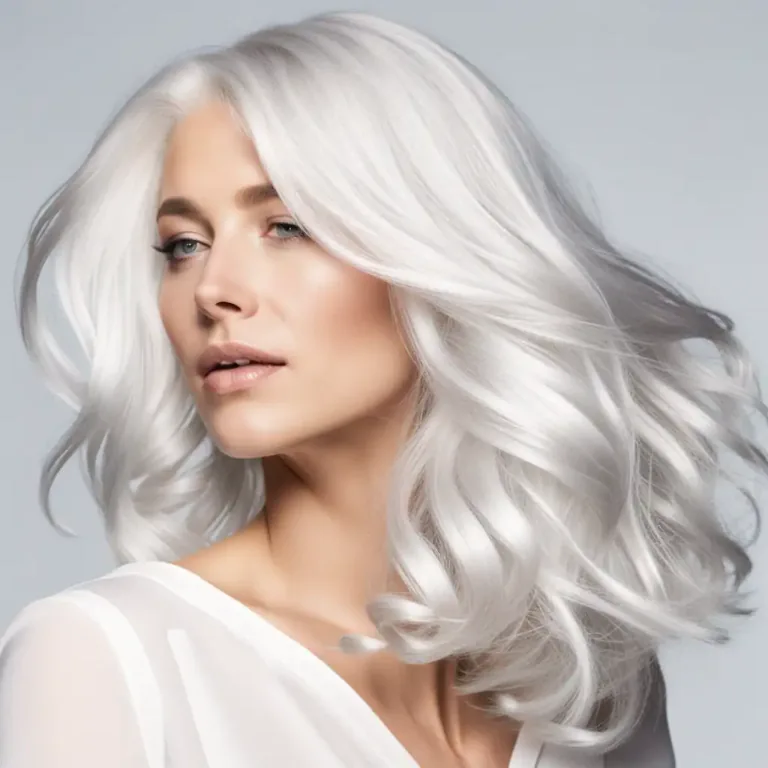 Visual representation of "platinum" - Of a silvery-white color