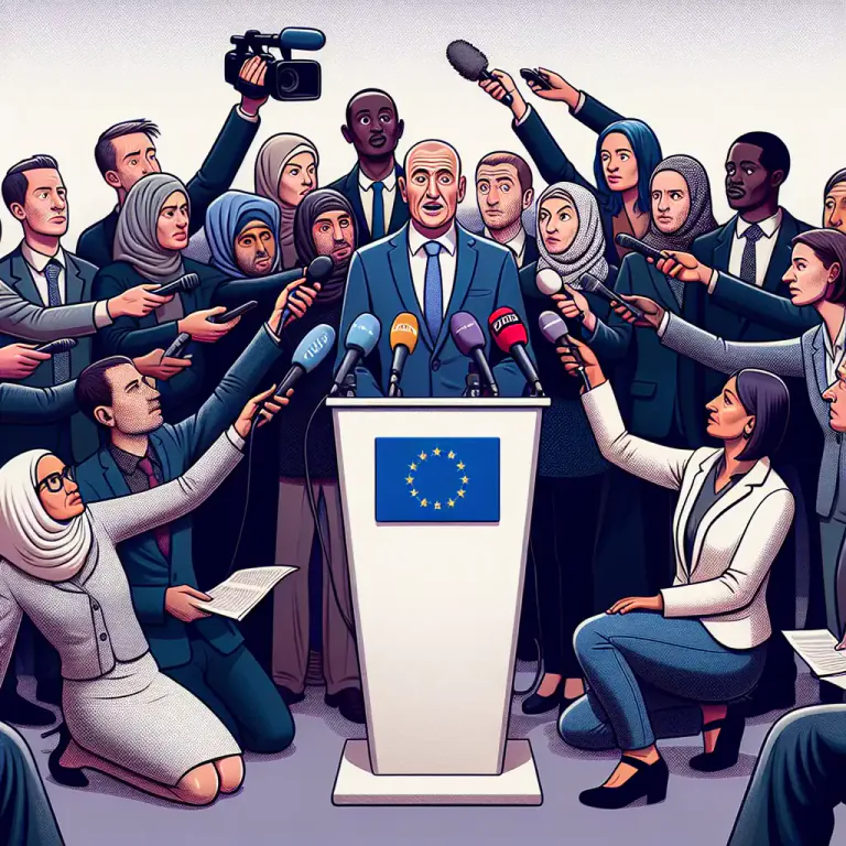 Visual representation of "pepper" - To bombard someone with many items, such as questions or criticisms.