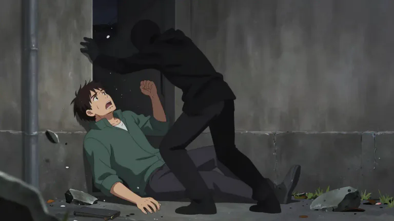 Visual representation of "brutal" - Extremely cruel or harsh