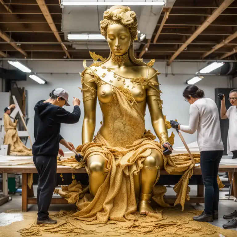 Visual representation of "clothing" - The process of being covered