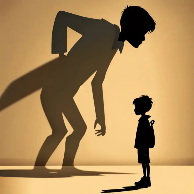 Visual representation of "fight it out" - To handle a problem or conflict oneself without asking for help