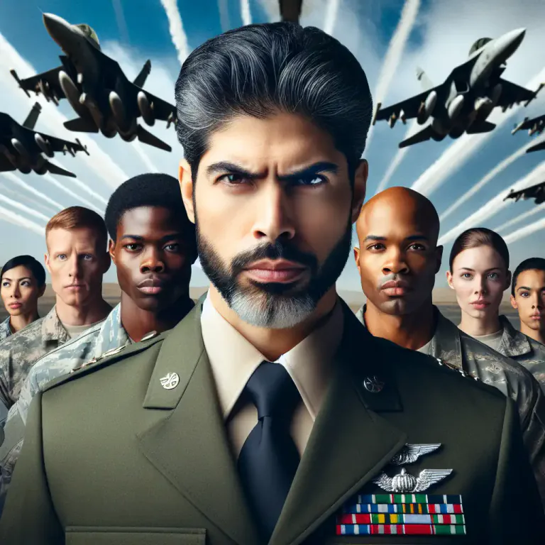 Visual representation of "hawk" - A person who strongly supports military activity