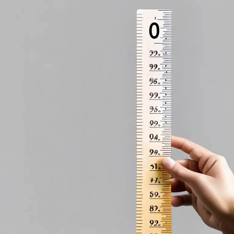 Visual representation of "measurement" - A unit by which something is measured