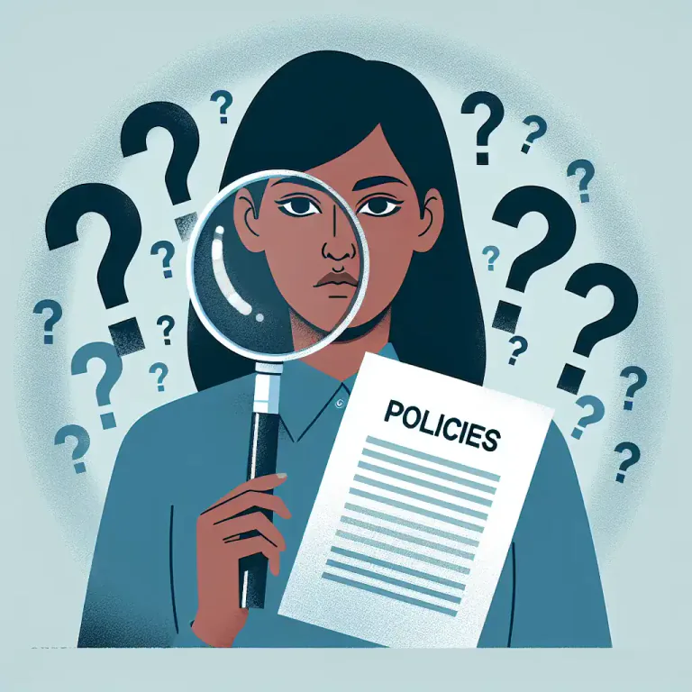 Visual representation of "question" - To doubt or challenge the truth or value of someone or something