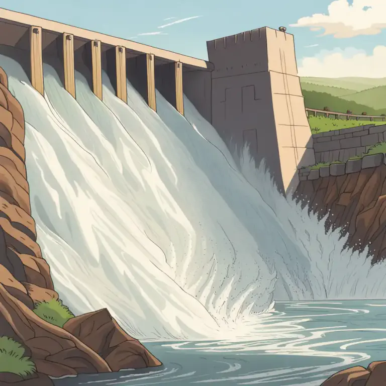 Visual representation of "pent-up" - Held or kept inside; not allowed to flow or run