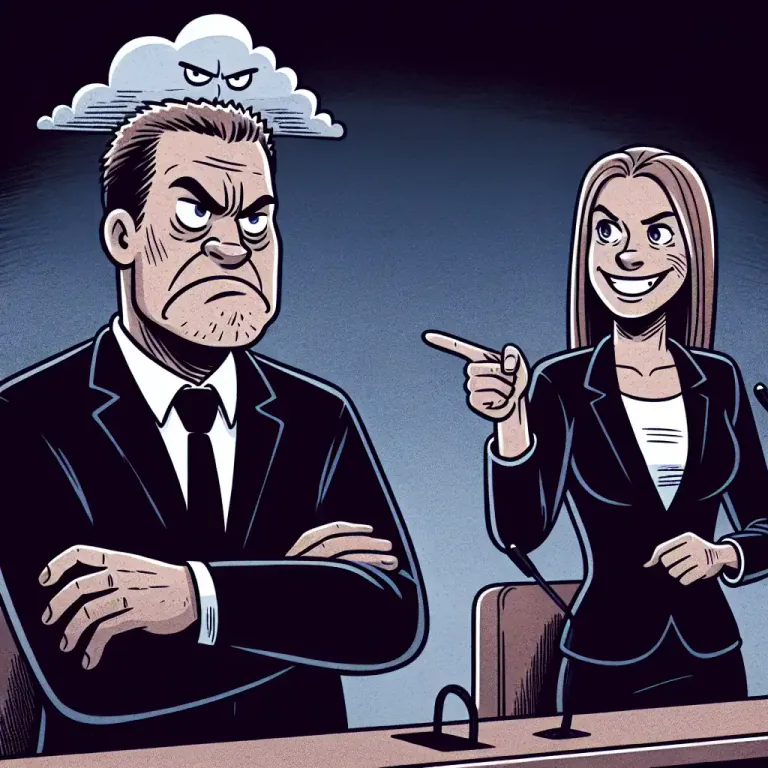 Visual representation of "jaundice" - A bitter and resentful feeling or attitude.