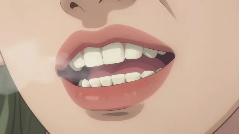 Visual representation of "labiodental" - Relating to or using both the lips and the teeth