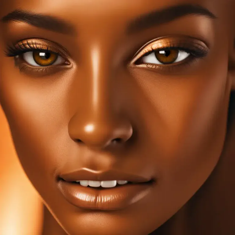Visual representation of "bronze" - having the color of bronze