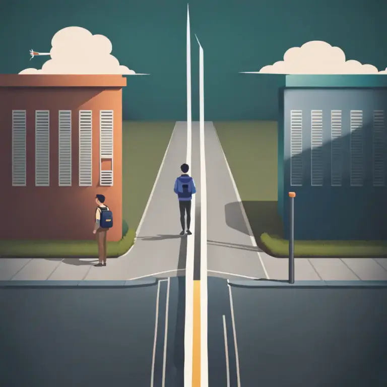 Visual representation of "with your eyes open" - Being fully aware, understanding the reality of a situation