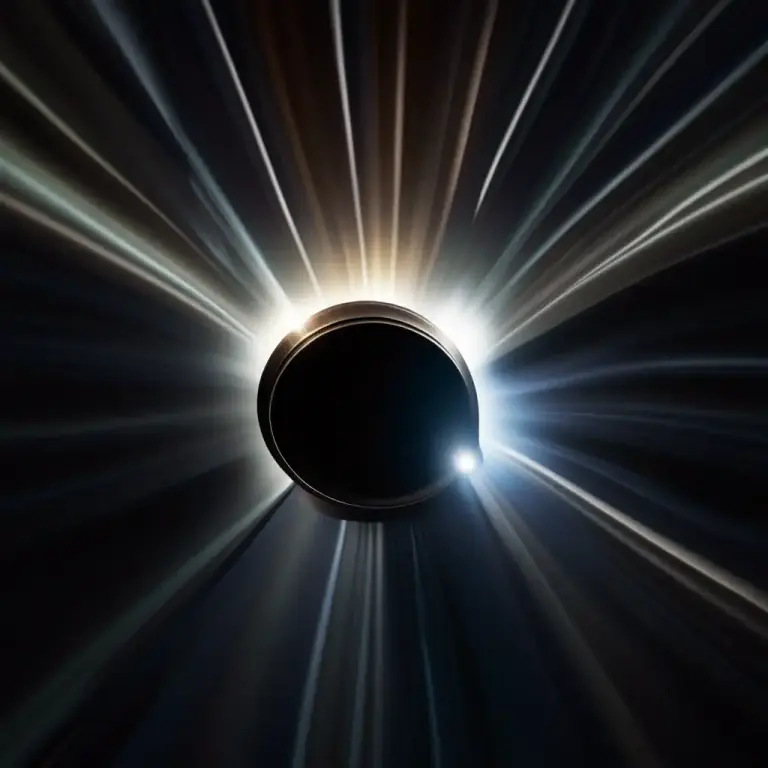Visual representation of "shoot through" - to pass through something with great speed