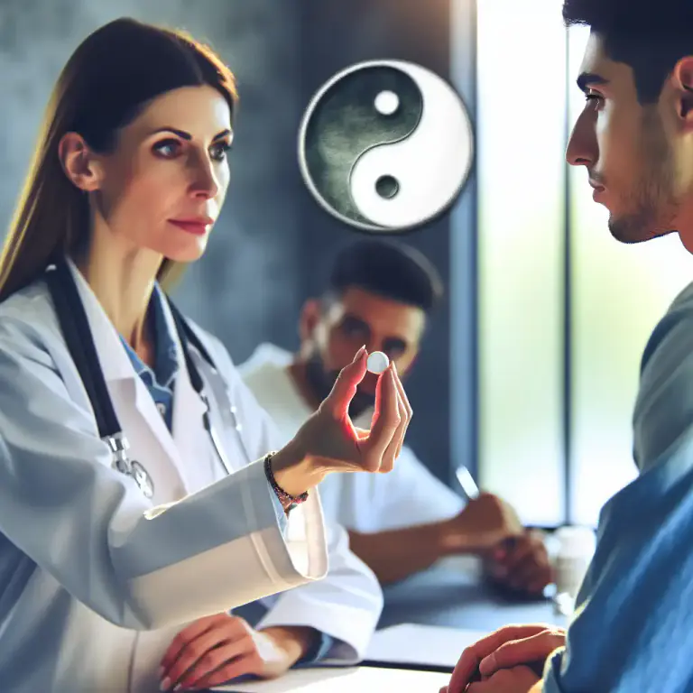 Visual representation of "compatibility" - In medical terms, it refers to the ability of two substances to exist together without any negative effects.