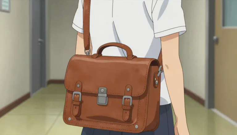 Visual representation of "satchel" - A bag with a strap, worn over the shoulder and typically across the body, for carrying things.