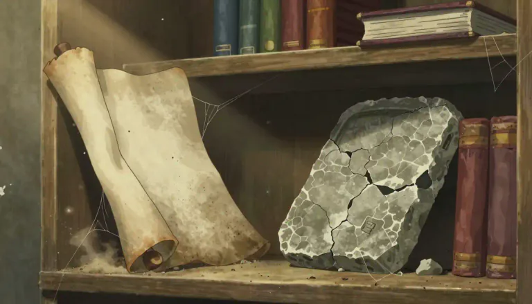 Visual representation of "archaic" - Something old or not used anymore