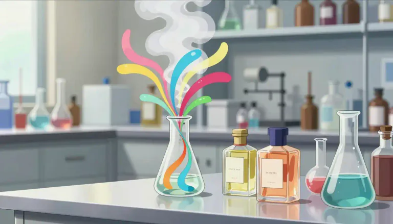 Visual representation of "ketone" - In chemistry, ketones are recognized for their distinctive smell and are often used in various fragrances and solvents.