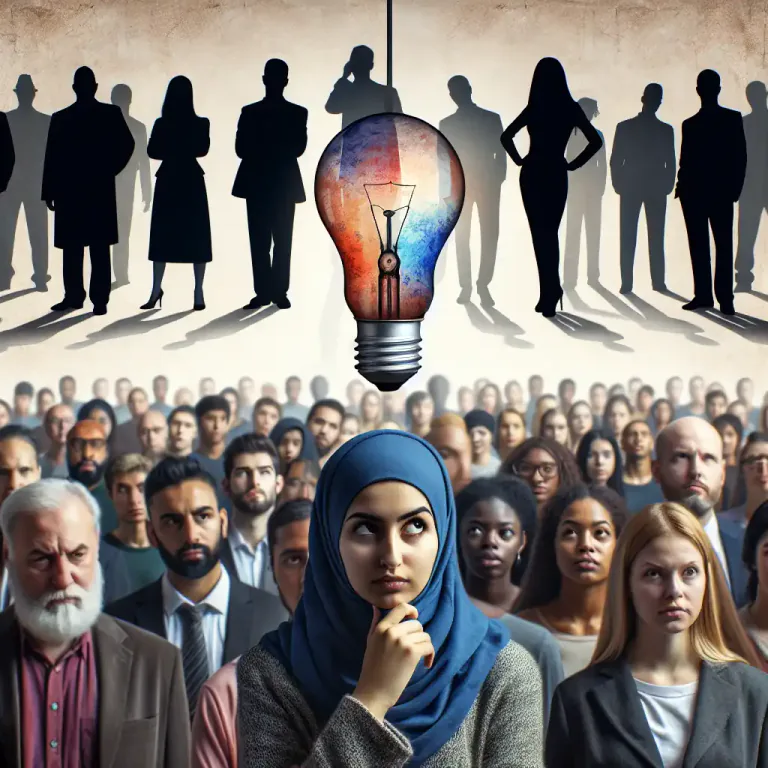 Visual representation of "they" - Used to refer to the authorities, or to anyone viewed as in a position of power or influence