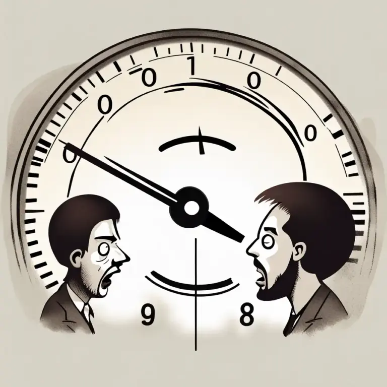 Visual representation of "cool down" - To become more relaxed or less angry or excited.