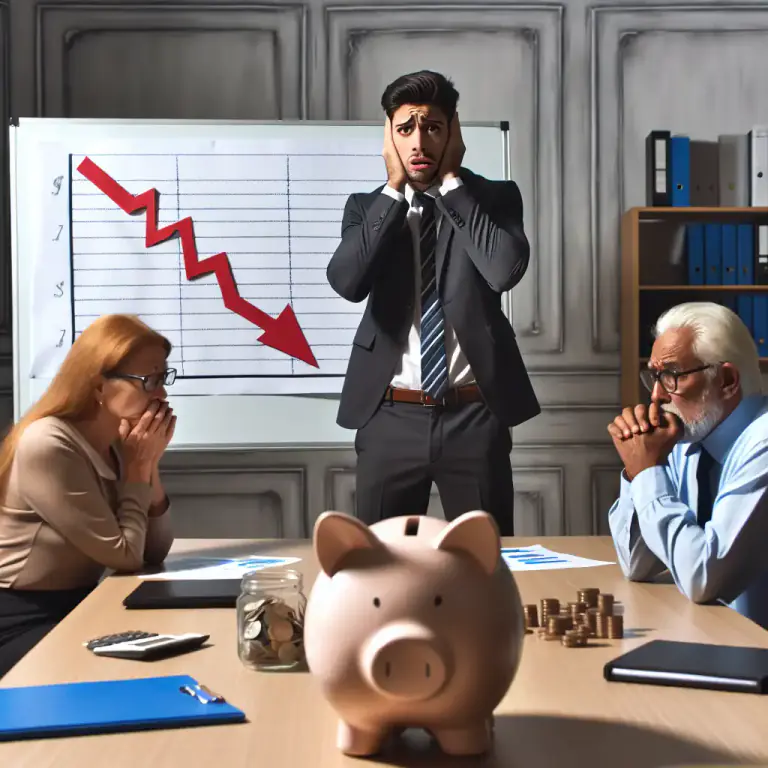 Visual representation of "undershoot" - In economics, to achieve less than a forecast or estimate.