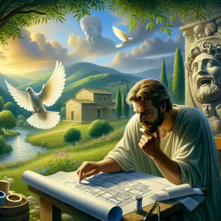 Visual representation of "programmatic" - In arts and critiques, it refers to characterizing or attributing a systematic, planned, or prearranged concept.