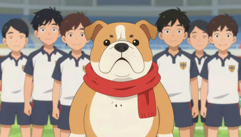 Visual representation of "mascot" - A person, animal, or thing that is considered to bring good luck, especially ones representing organizations or sports teams.