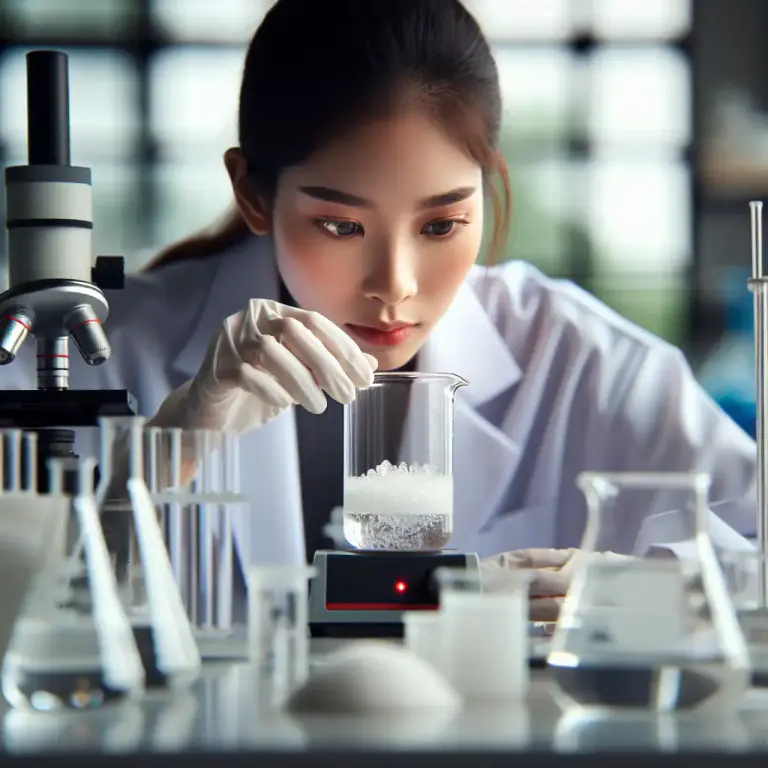 Visual representation of "crystallization" - In chemistry, it is the process to purify substances or separate them from a mixture