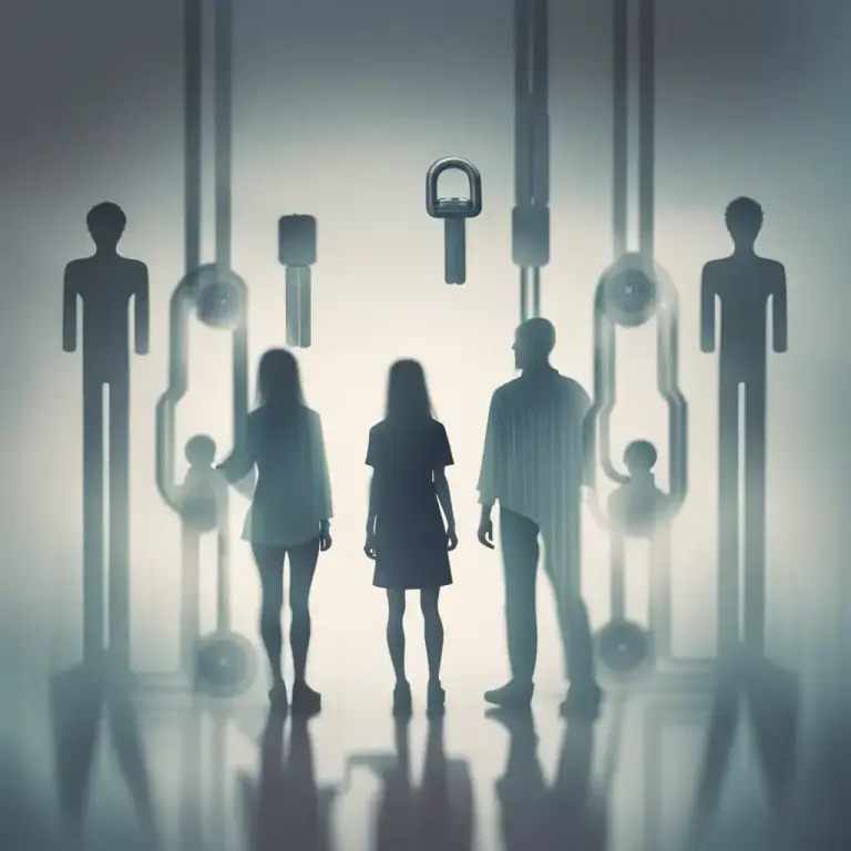 Visual representation of "monogamy" - The practice of staying faithful to one sexual partner