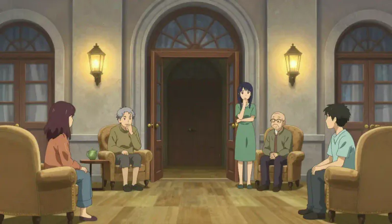 Visual representation of "anteroom" - A waiting room; a room to relax or gather before entering a larger main room