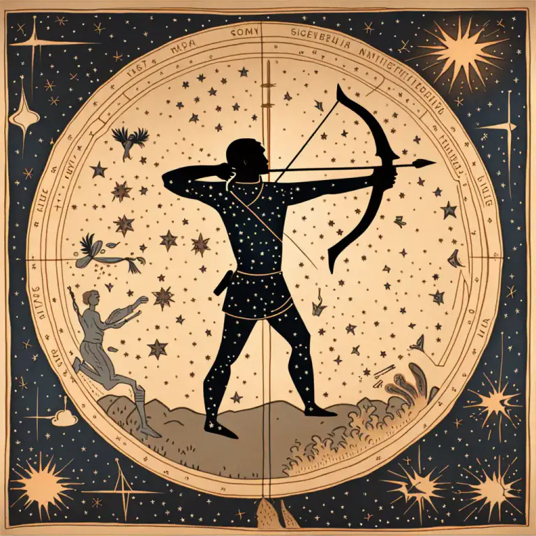 Visual representation of "archer" - A Zodiac sign for people who born between 22 November and 21 December