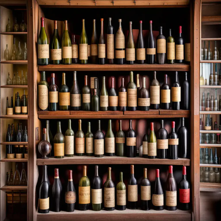 Visual representation of "cellar" - A stock of wine.