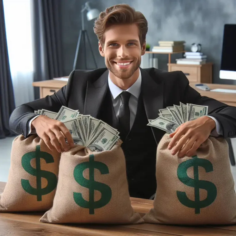 Visual representation of "gee" - One thousand dollars.