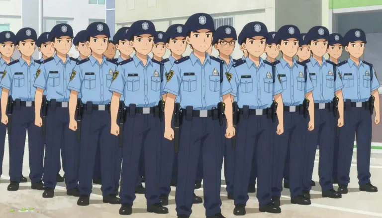 Visual representation of "phalanx" - A group of people, animals, or things arranged in a formation, standing or moving together tightly
