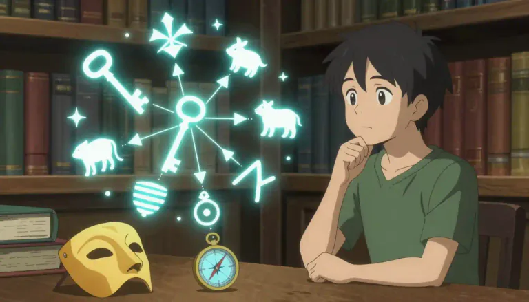 Visual representation of "semiotics" - The study of signs and symbols and their use or interpretation
