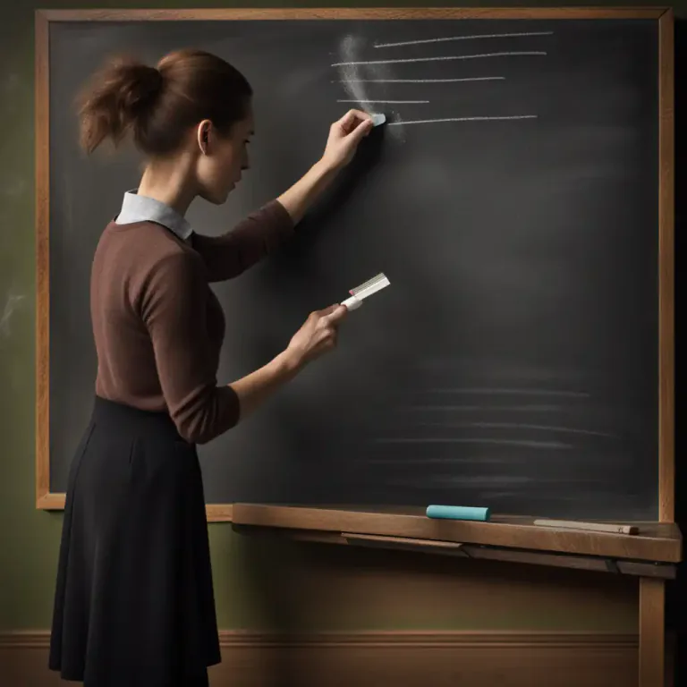 Visual representation of "blank" - To make something empty or clear by removing marks or writing.